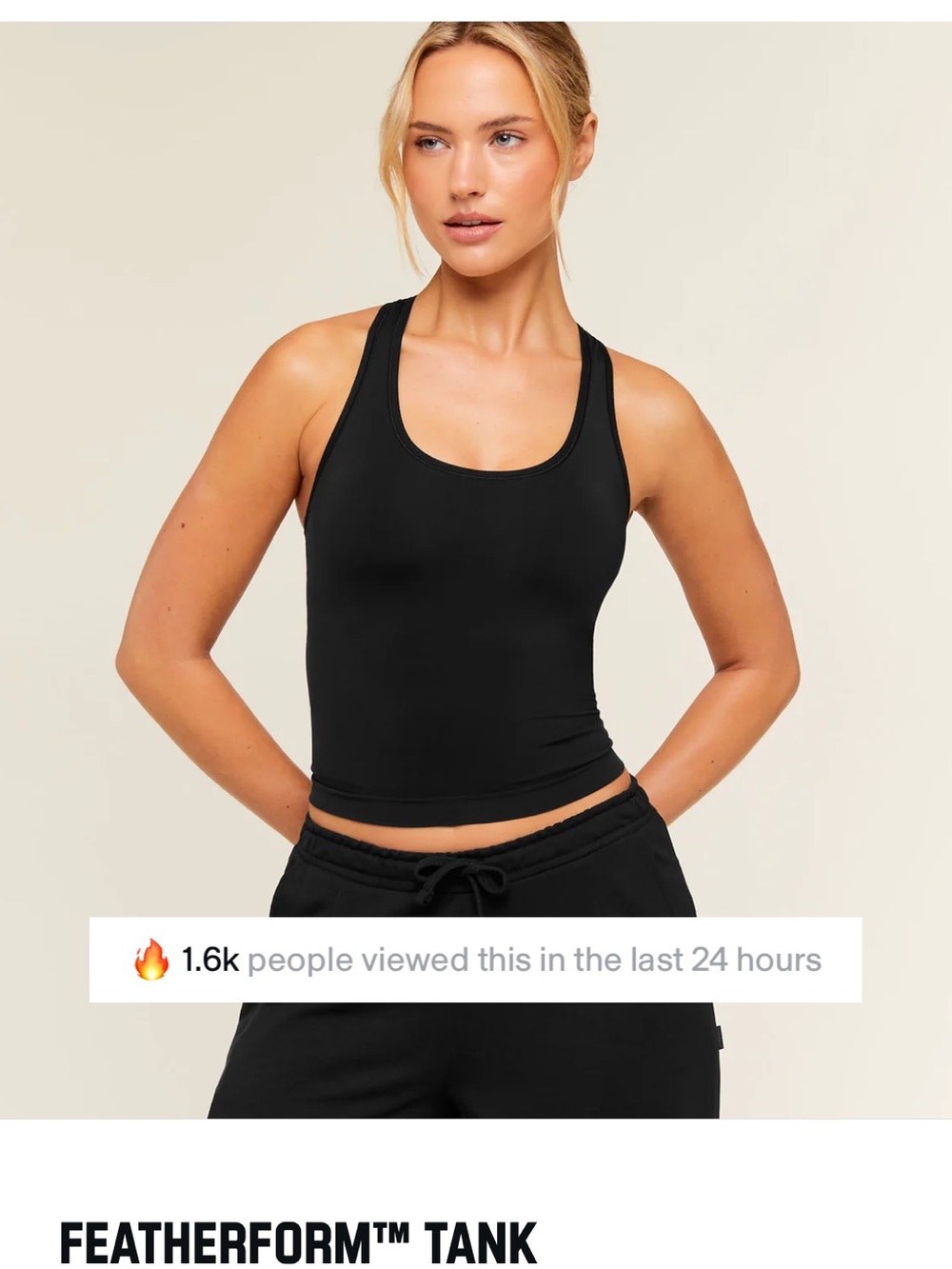 Gymshark Feather Form Racerback Tank - Picture 5 of 5